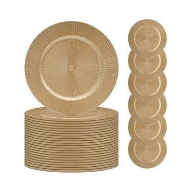 box round of metal gold plastic vintage|12.